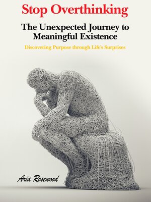 cover image of Stop Overthinking the Unexpected Journey to Meaningful Existence